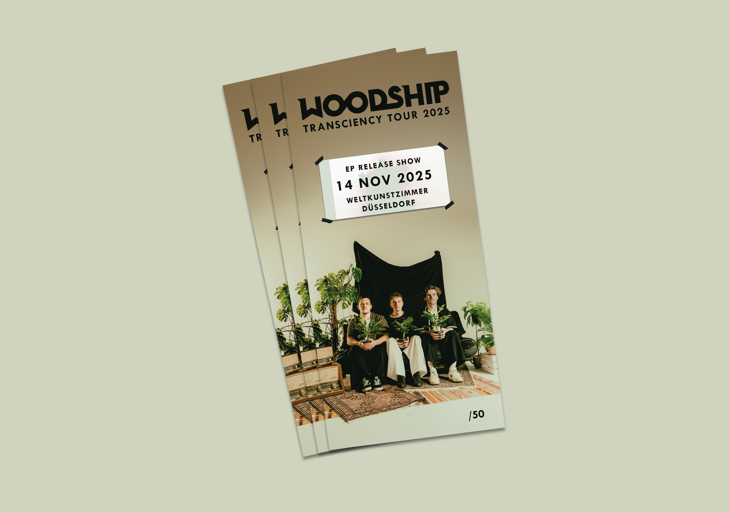 Limitierte Hardticktes für das Record Release Konzert in Düsseldorf am 14. November 2025