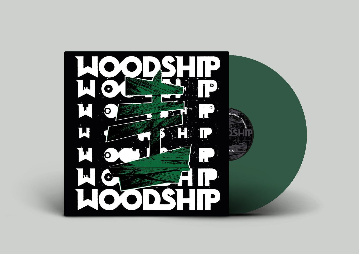Die Blackout EP als grüne Vinyl.