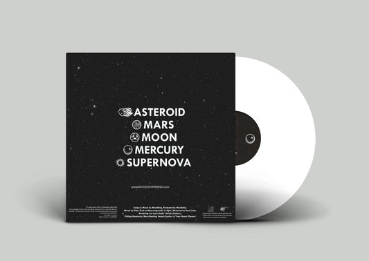 Cosmography Vinyl (Limited White Edition) + signed lyrics print